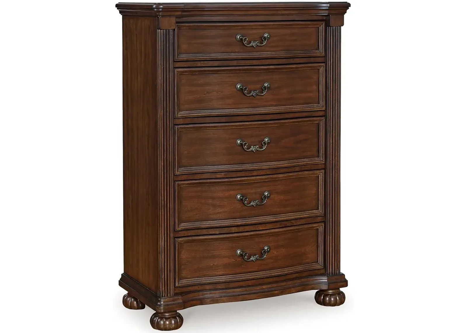 Lavinton - Brown - Five Drawer Chest