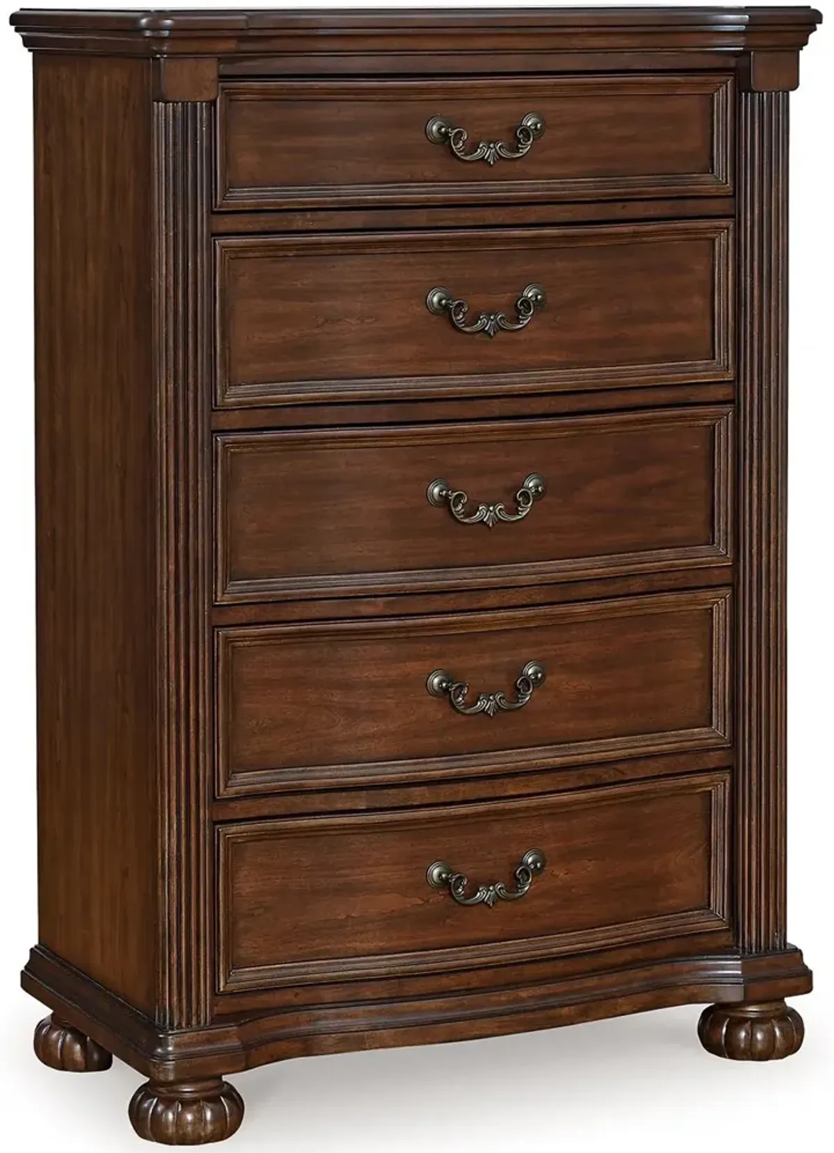 Lavinton - Brown - Five Drawer Chest