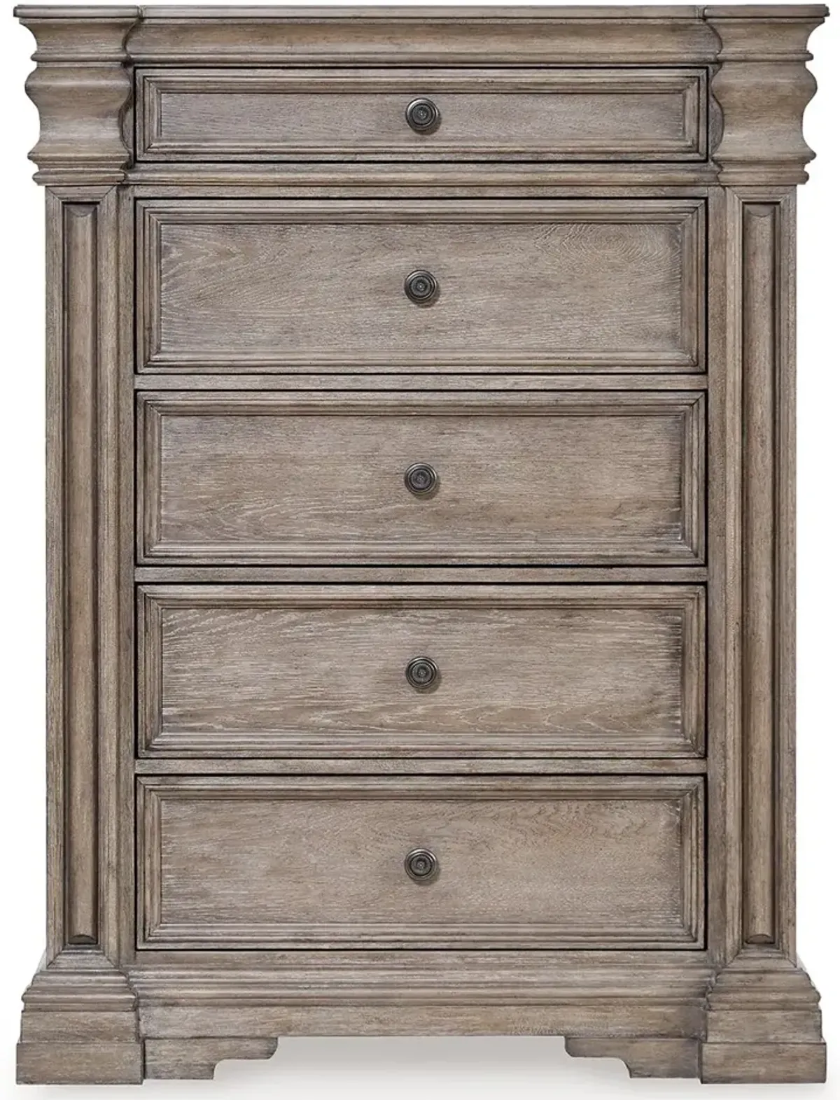 Blairhurst - Five Drawer Chest - Light Grayish Brown