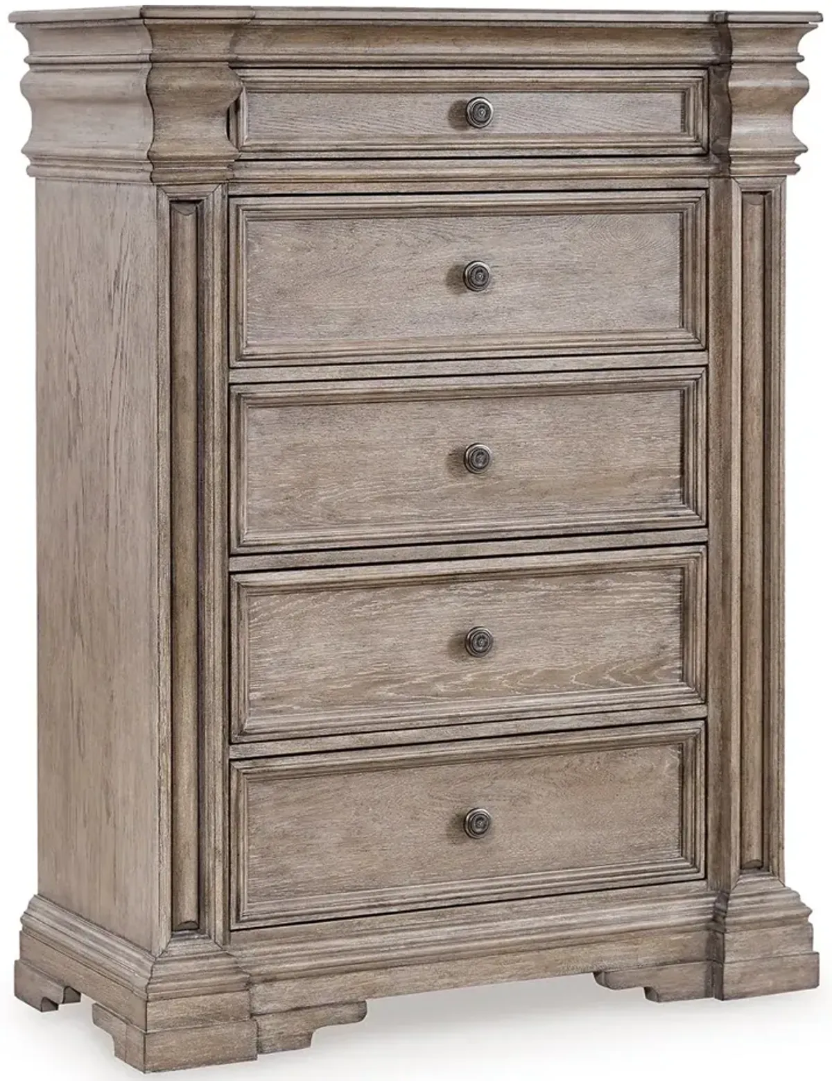 Blairhurst - Five Drawer Chest - Light Grayish Brown