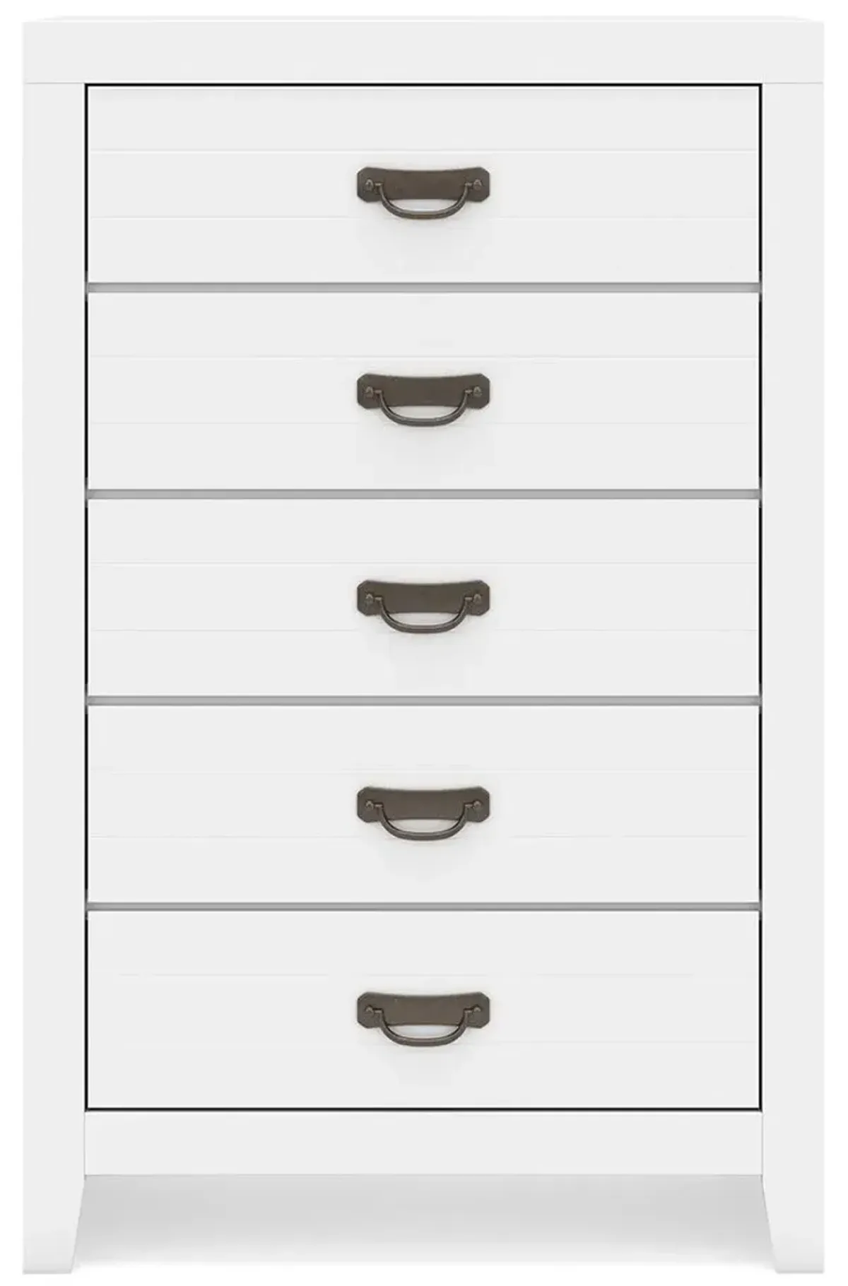 Binterglen - White - Five Drawer Chest