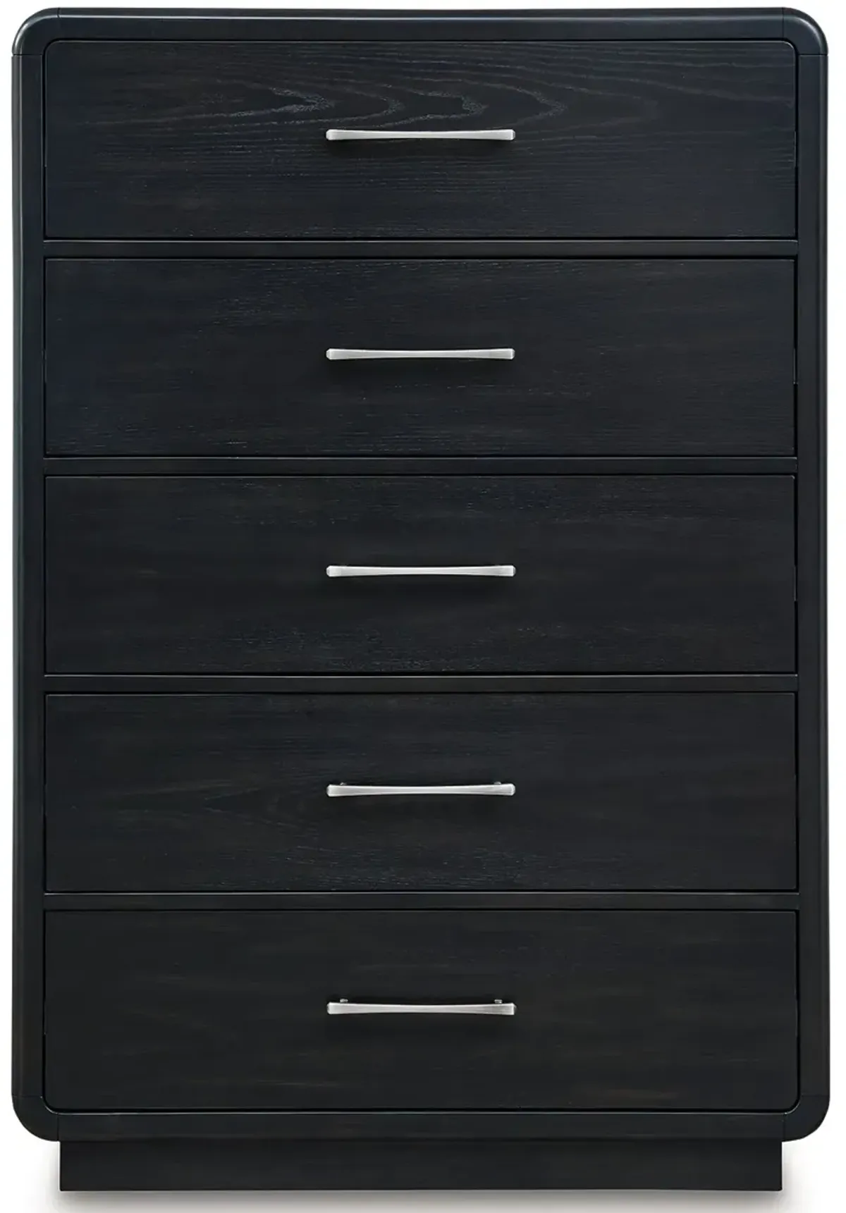 Rowanbeck - Black - Five Drawer Chest