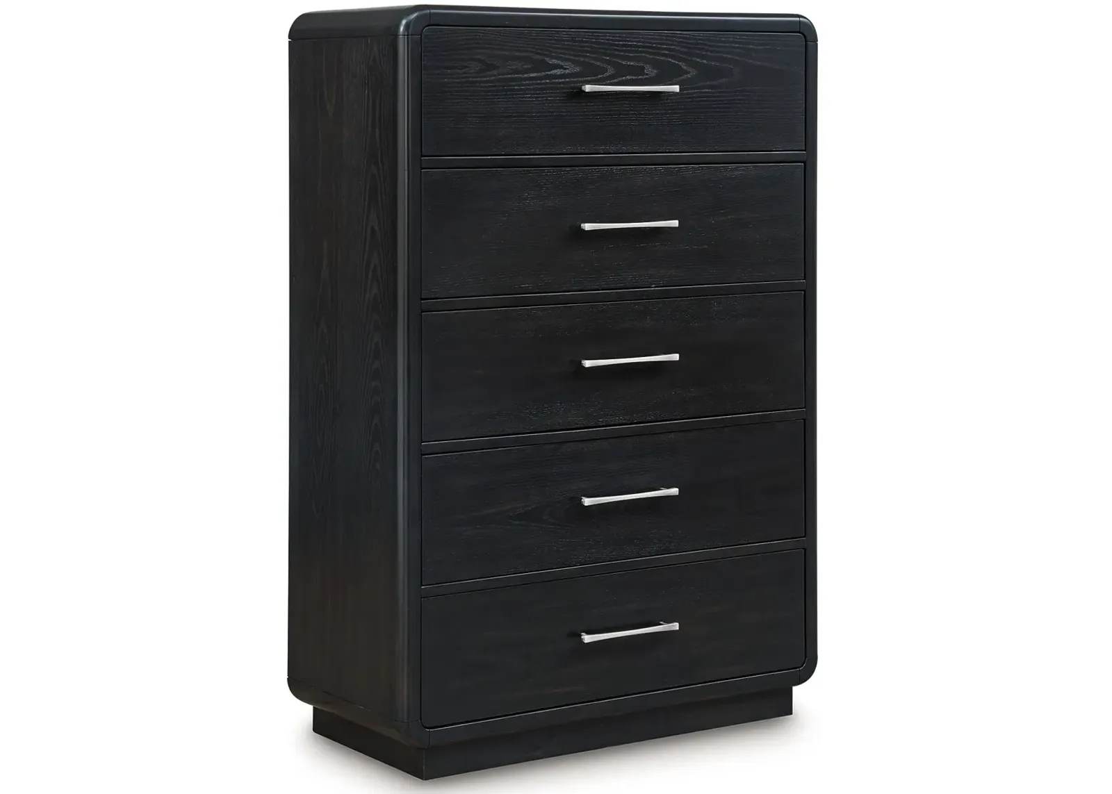 Rowanbeck - Black - Five Drawer Chest