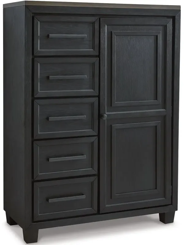 Foyland - Door Chest - Black / Brown