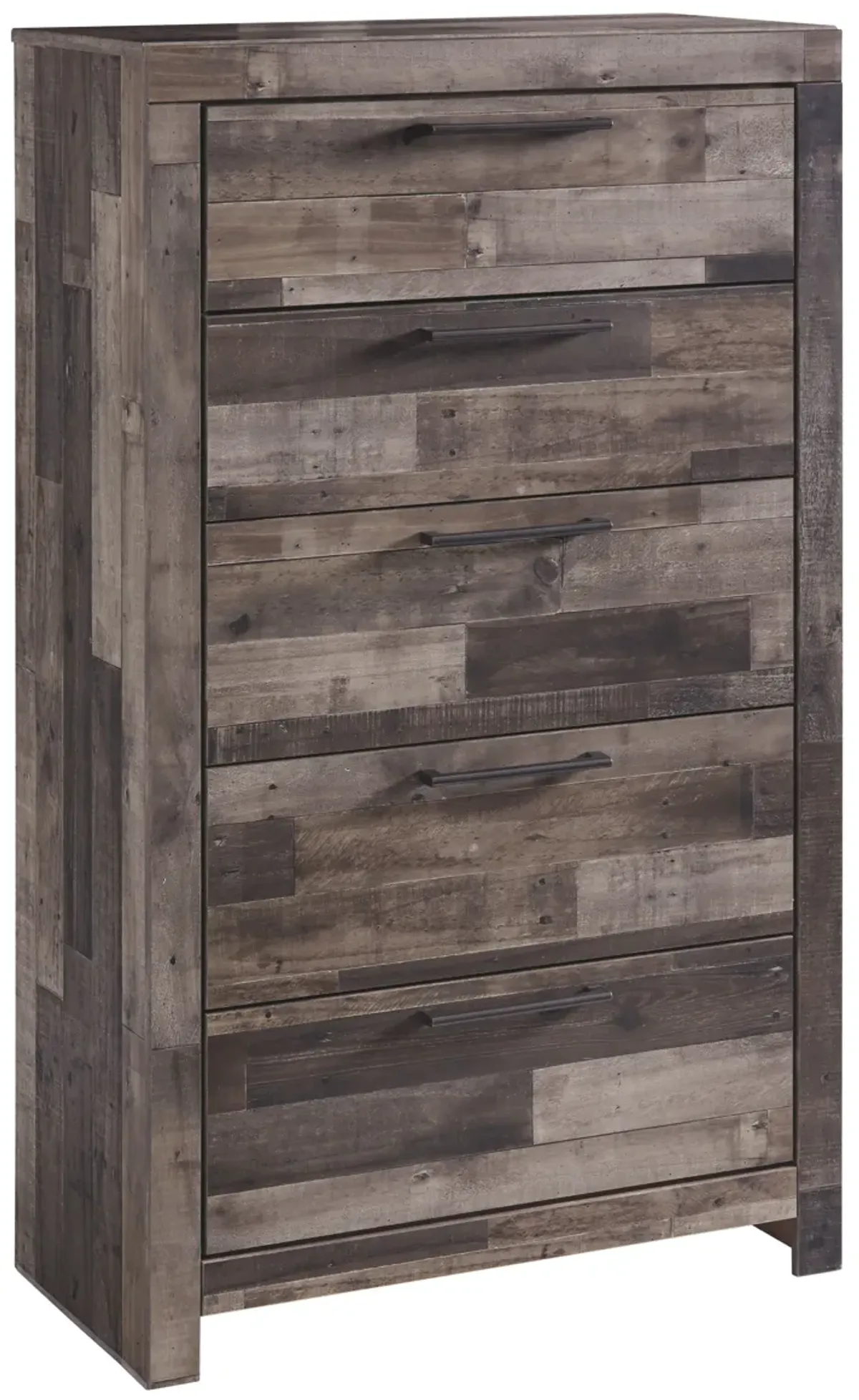 Derekson - Multi Gray - Five Drawer Chest