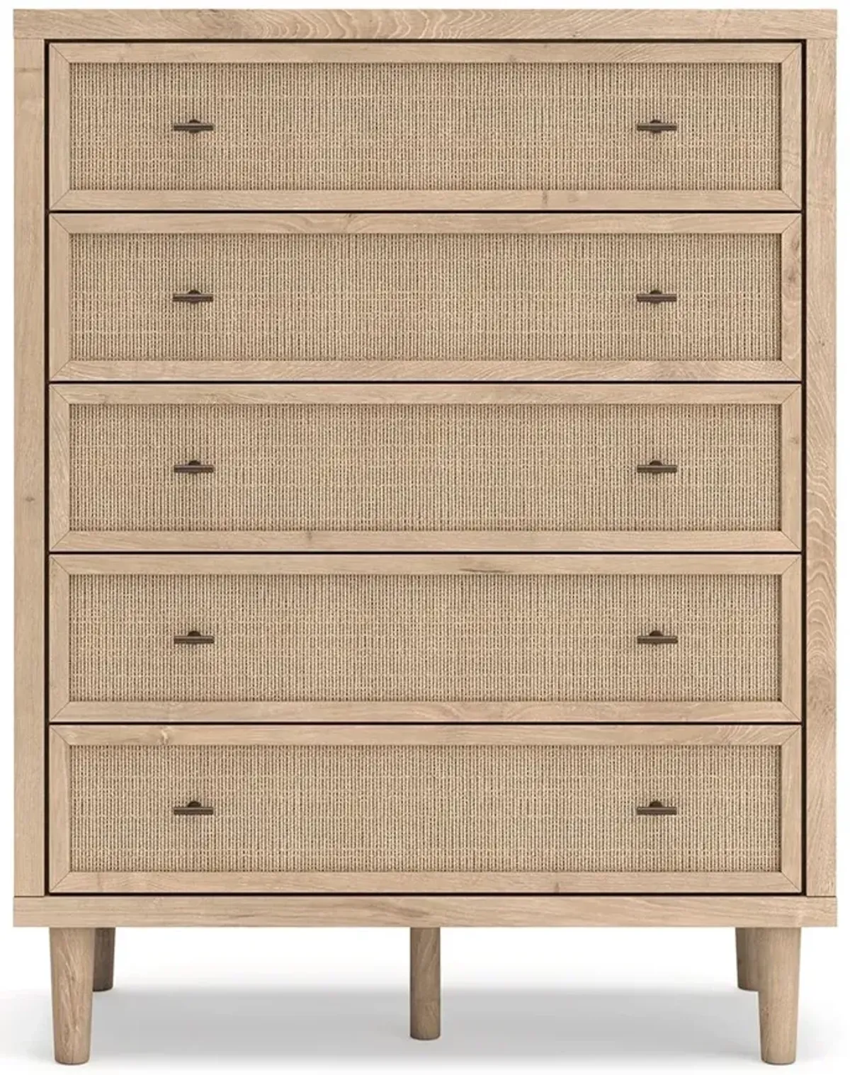 Cielden - Two-Tone - Five Drawer Wide Chest