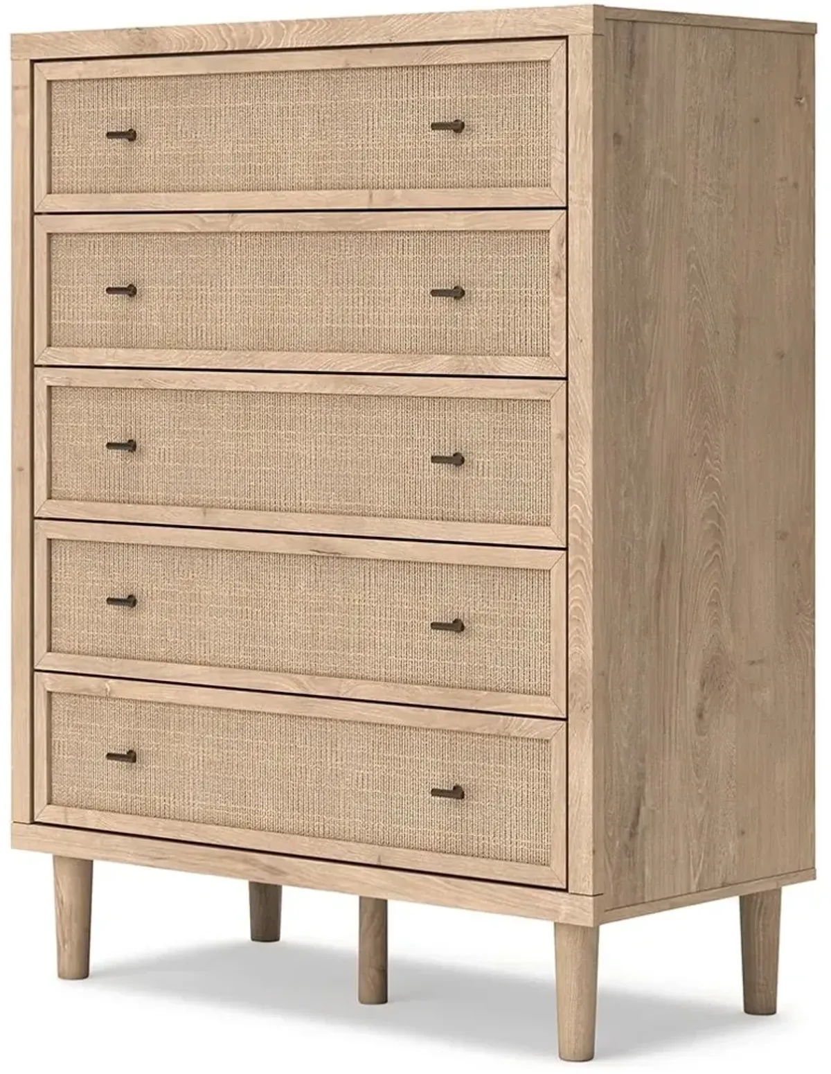 Cielden - Two-Tone - Five Drawer Wide Chest