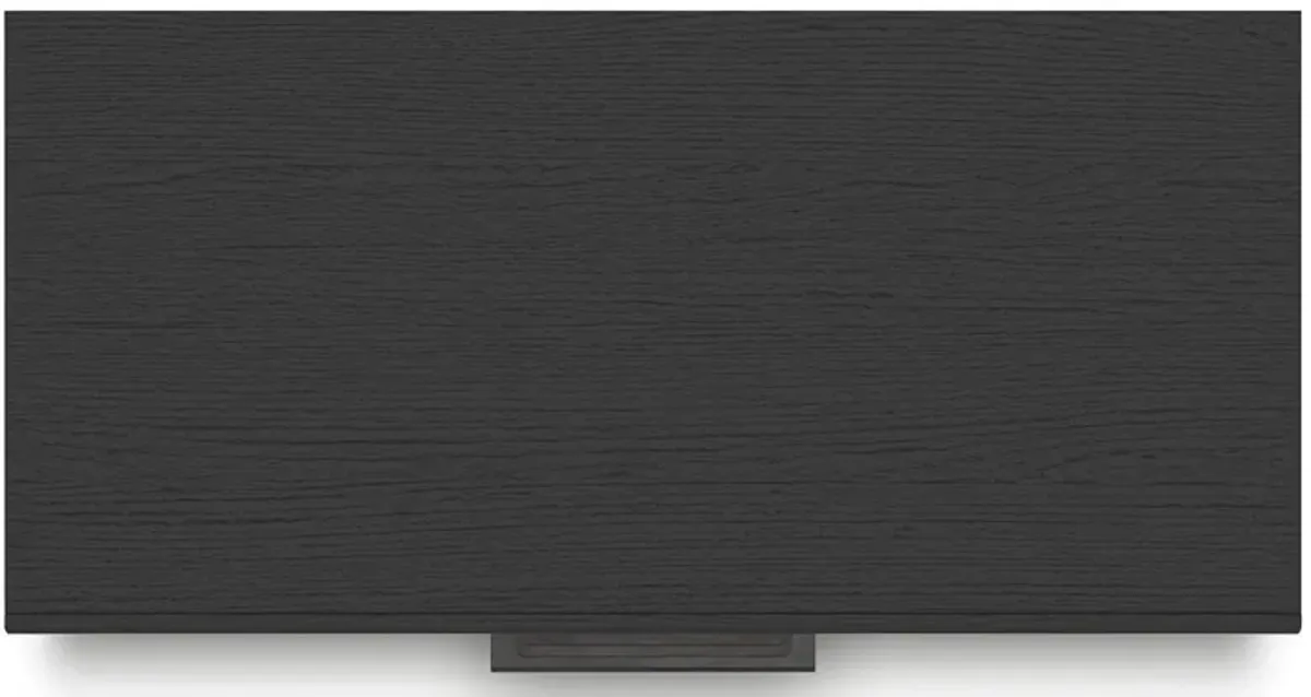 Vertani - Black / Honey Brown - Five Drawer Chest