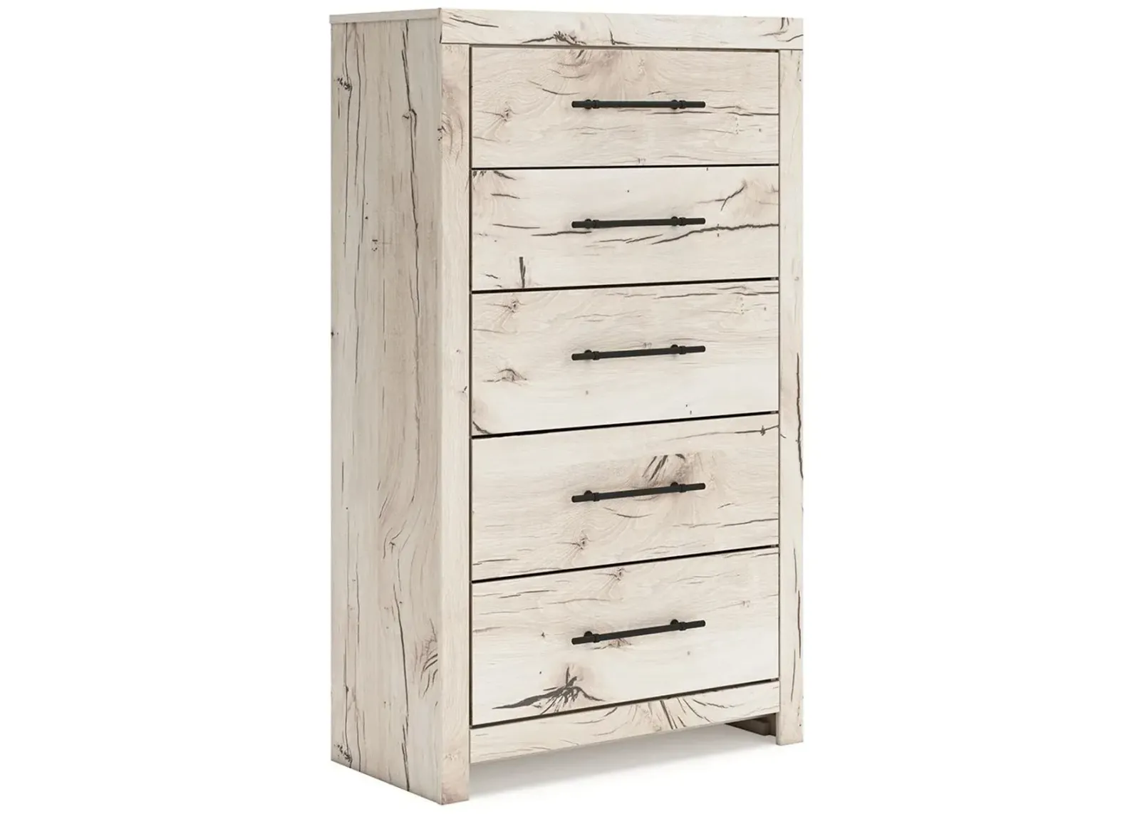 Lawroy - Light Natural - Five Drawer Chest