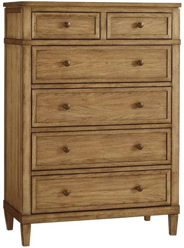 Sharlance - Brown - Six Drawer Chest