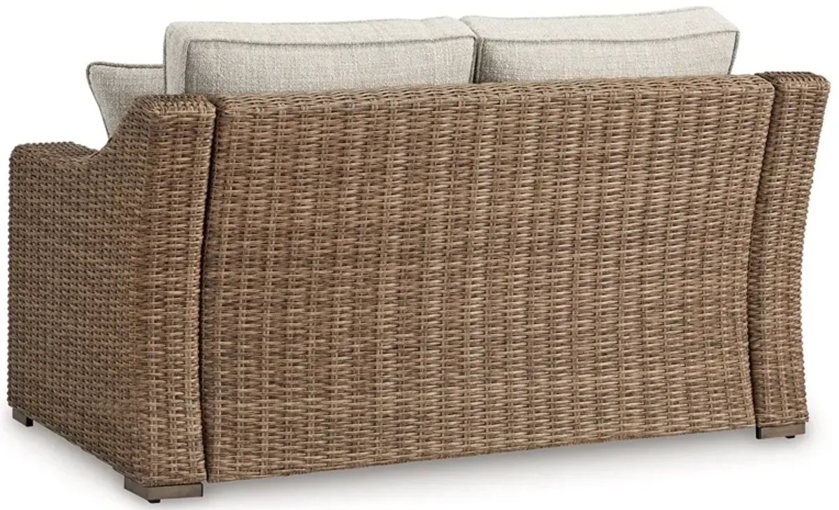 Beachcroft - Beige - Loveseat With Cushion