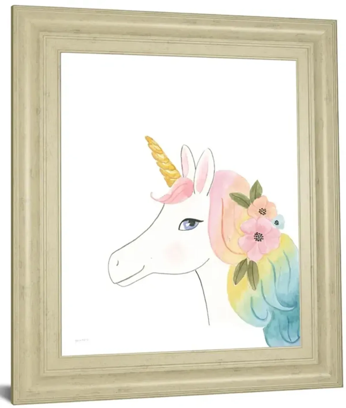 Lets Chase Rainbows V By Jenaya Jackson - Framed Print Wall Art - White