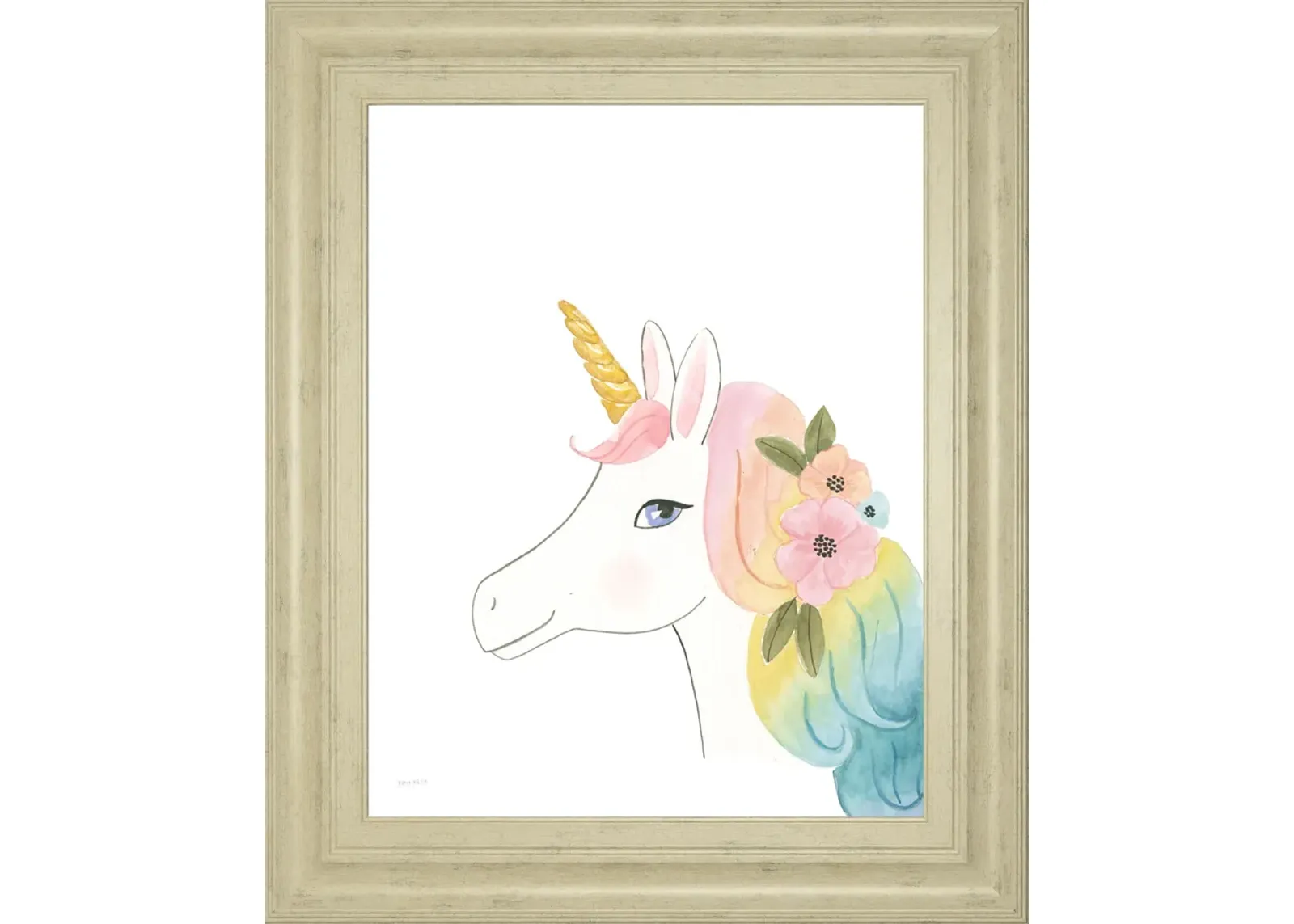 Lets Chase Rainbows V By Jenaya Jackson - Framed Print Wall Art - White