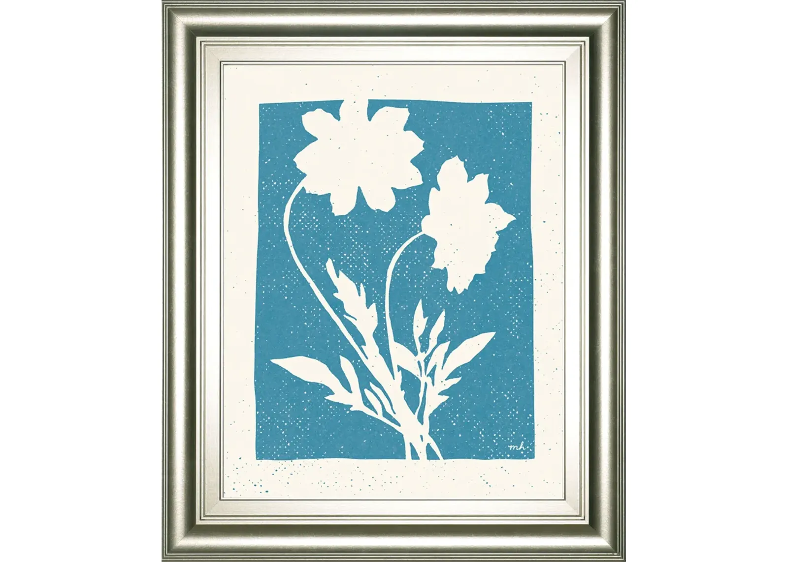 Joyful Spring I By Moira Hershey - Framed Print Wall Art - Pearl Silver