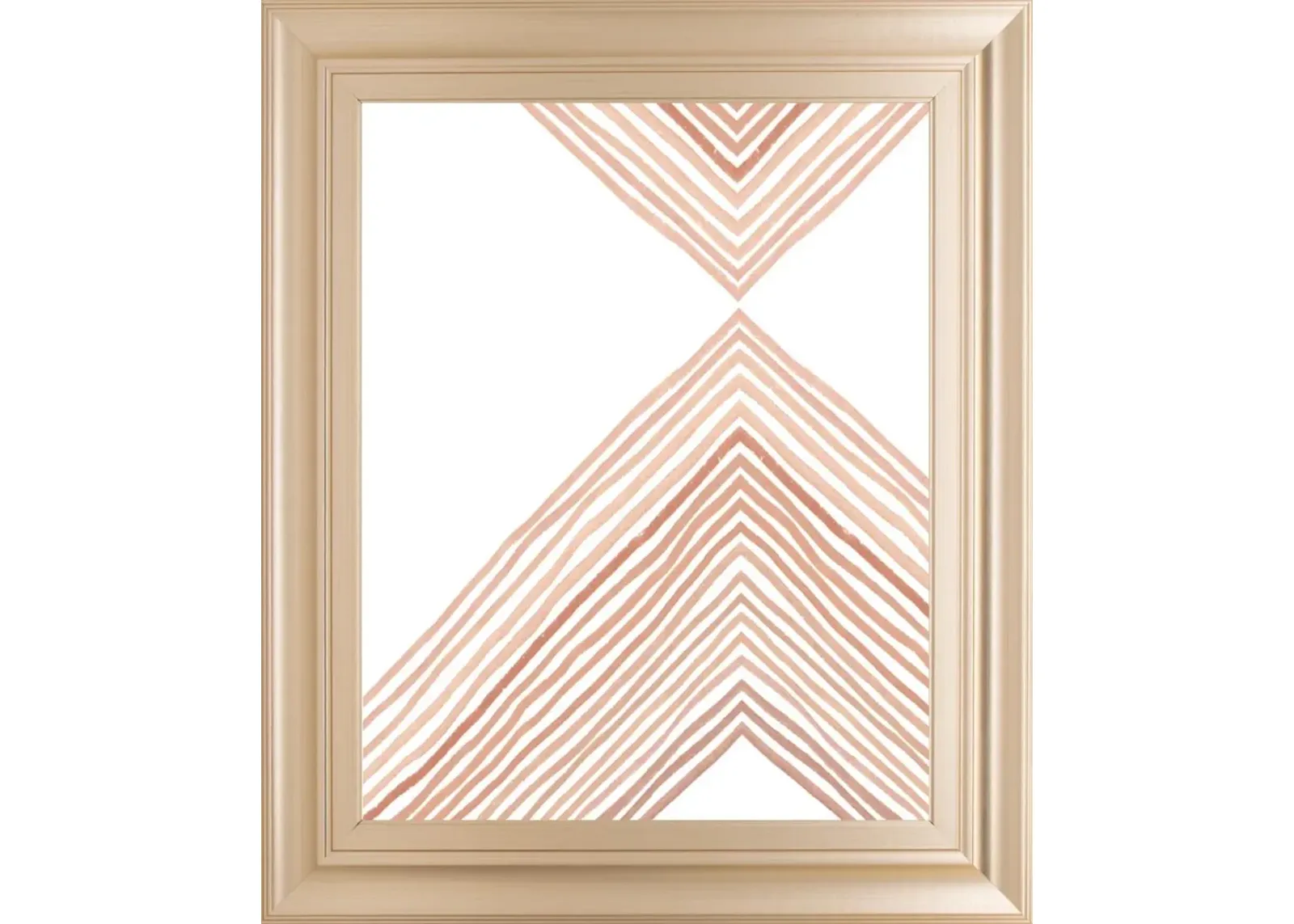 22x26 Pink Apogee II By Emma Scarvey - Beige