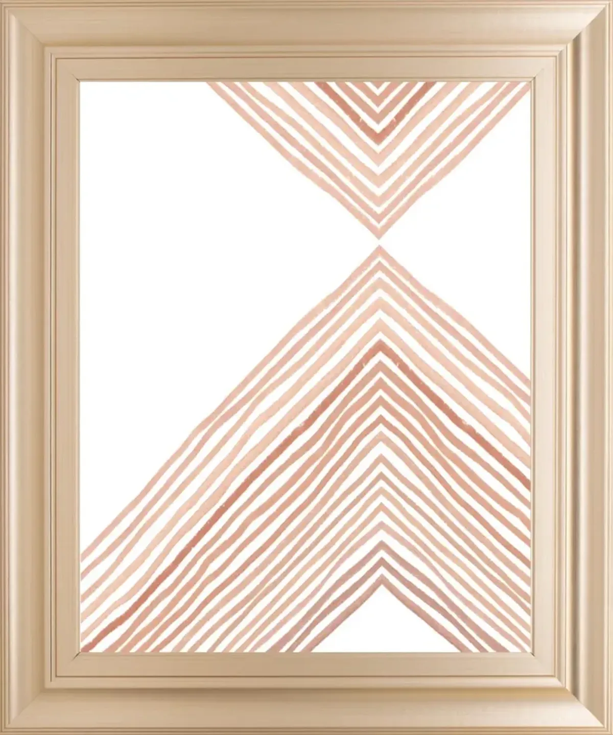 22x26 Pink Apogee II By Emma Scarvey - Beige