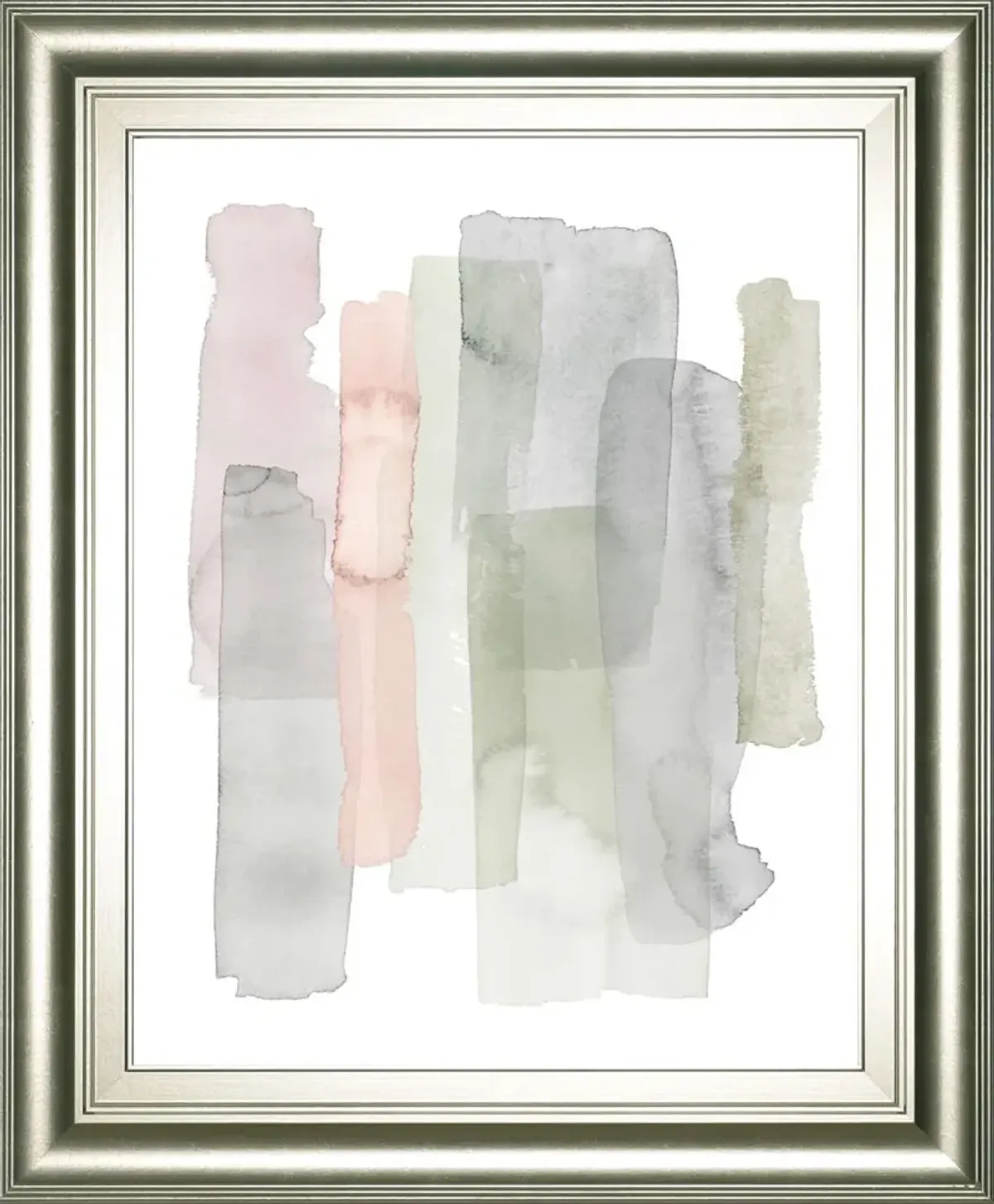 22x26 Sorbet Falls II By Grace Popp - Pearl Silver