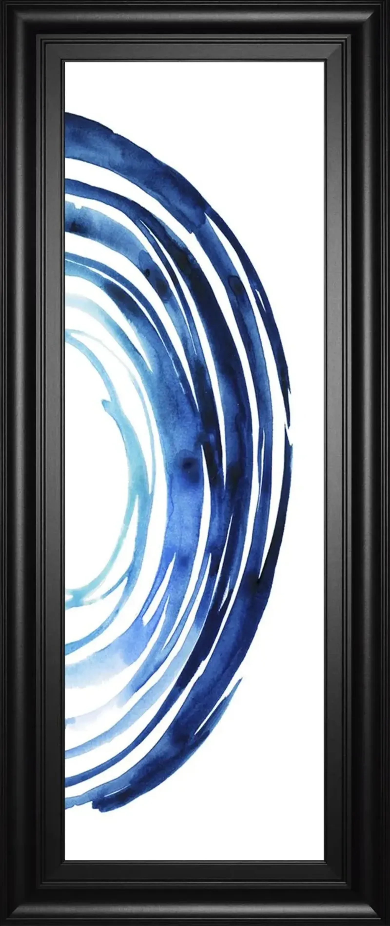 18x42 Blue Vortex II By Grace Popp - Blue