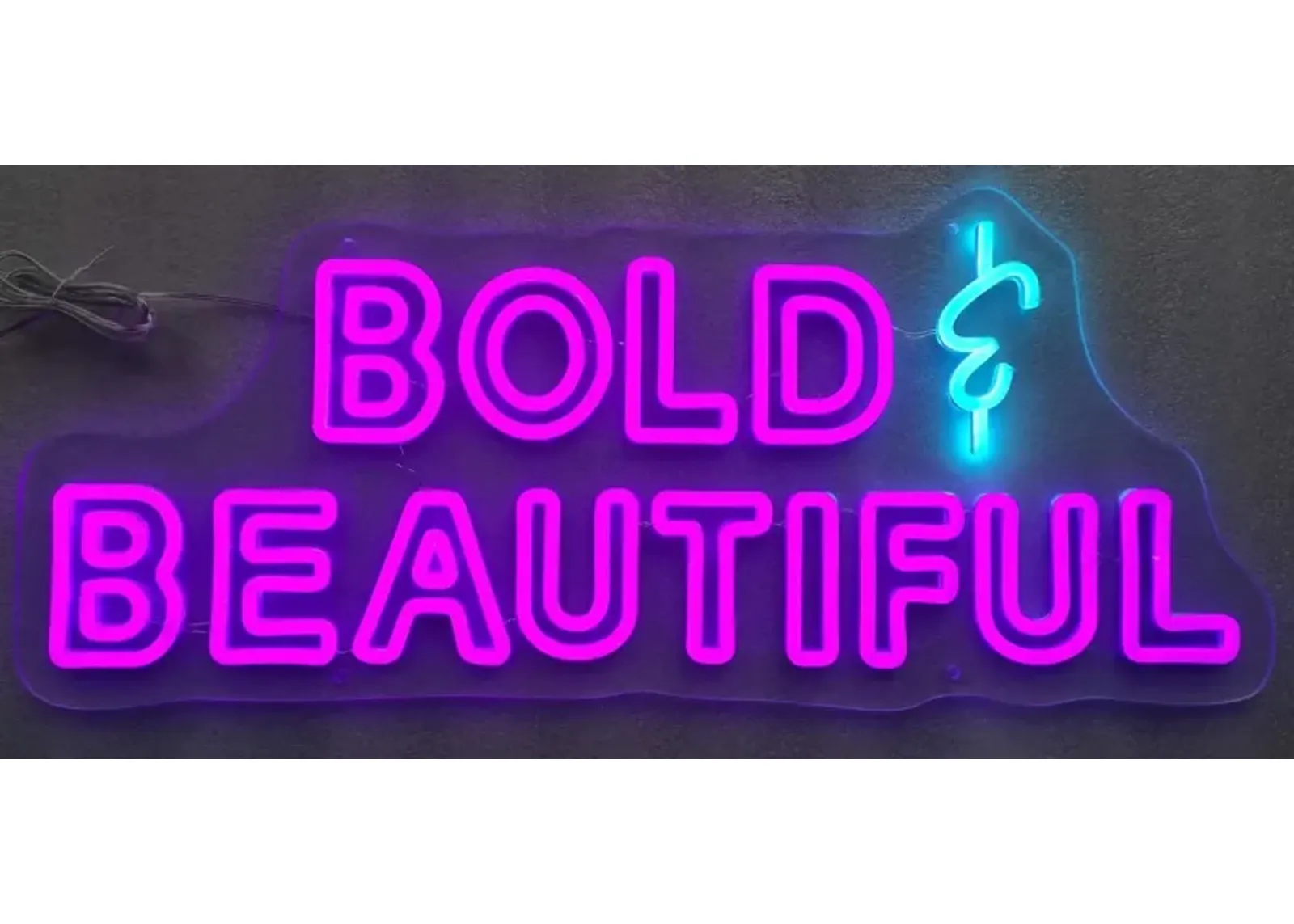 Neon Bold & Beautiful - Purple