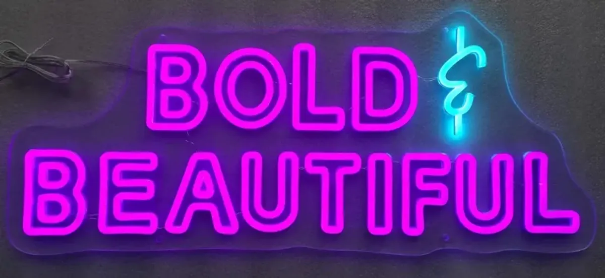 Neon Bold & Beautiful - Purple