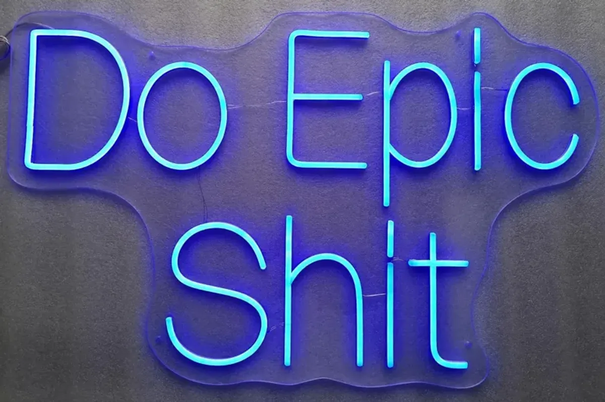 Neon Do Epic Shit - Blue