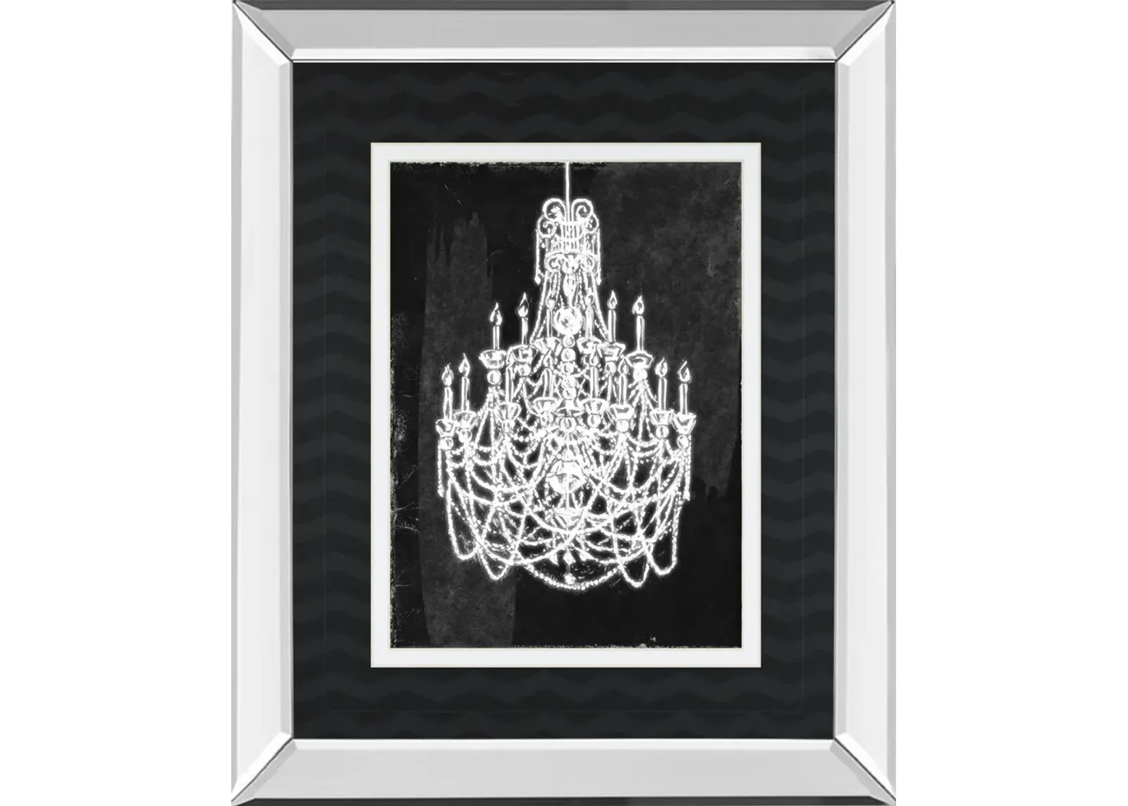 White Chandelier By Heather French-Roussia - White