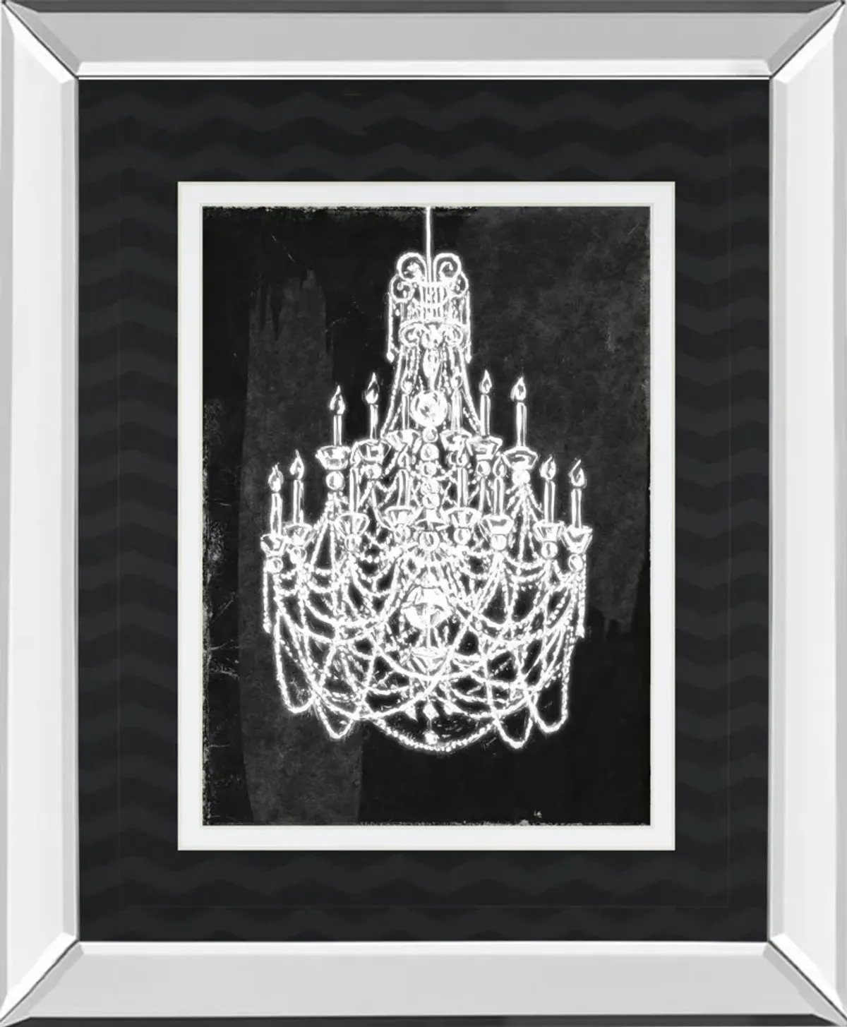 White Chandelier By Heather French-Roussia - White