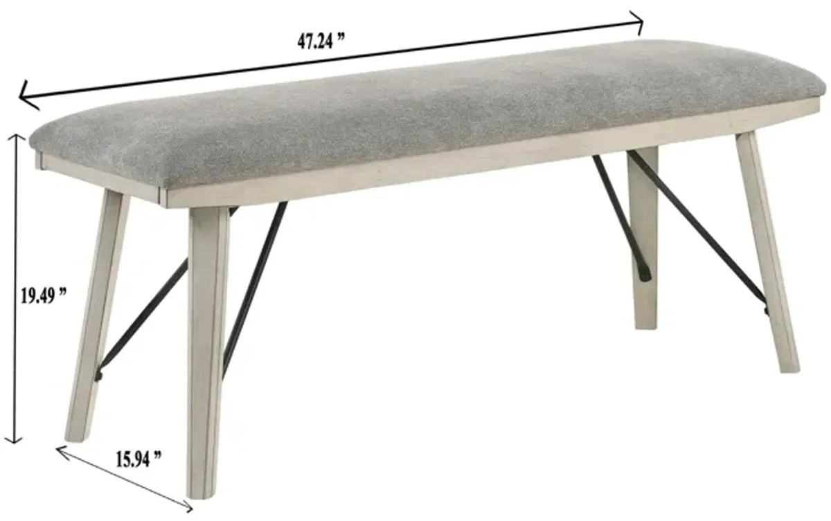 Folio - Bench - White