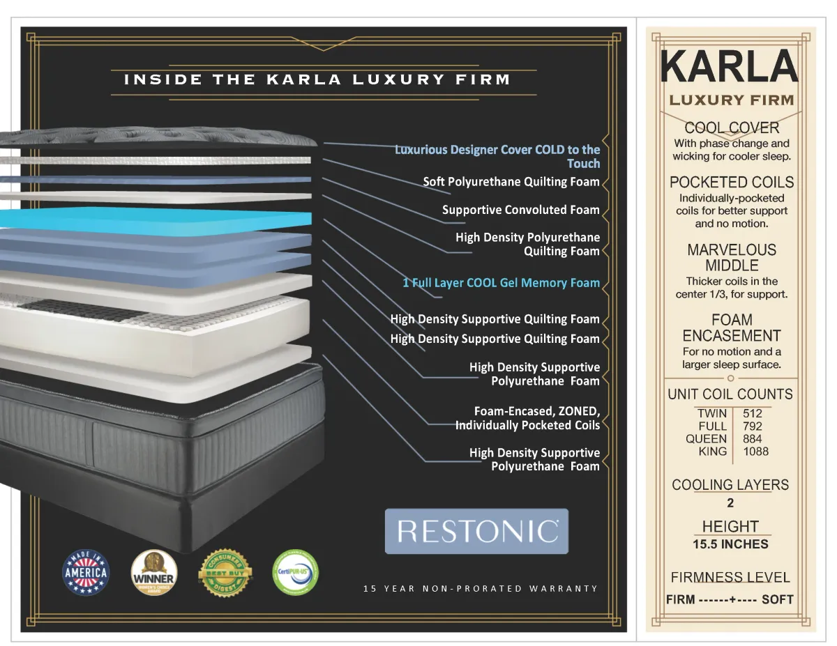 Karla Luxury Firm Mattress