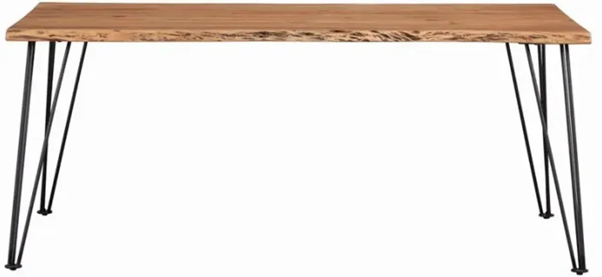 Sherman - Live Edge Dining Table - Natural Acacia