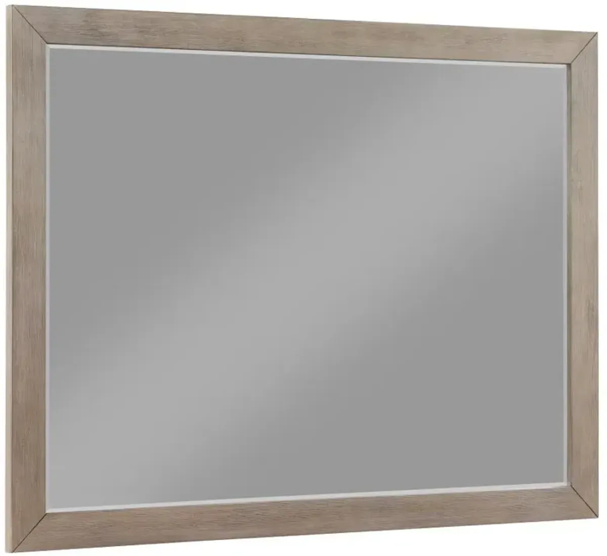 Kenora - 6-Drawer Dresser Mirror - Barley Brown