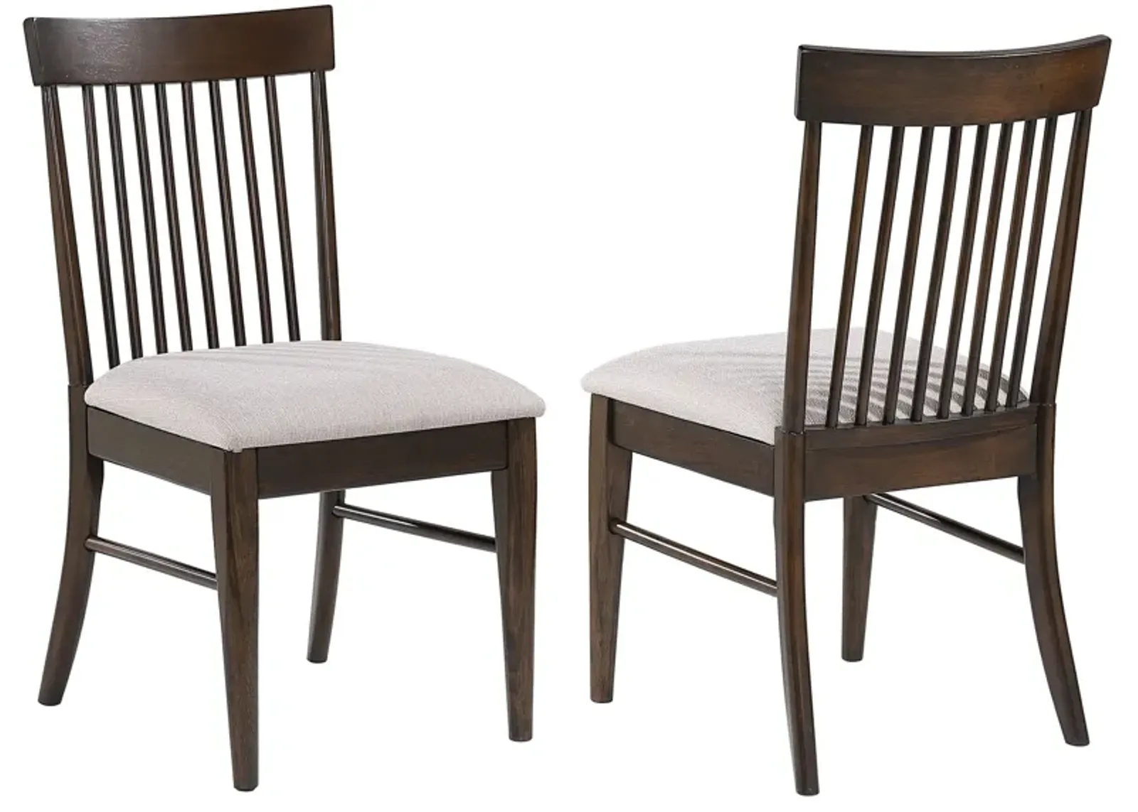 Everton - Wood Dining Side Chair (Set of 2) - Dark Walnut