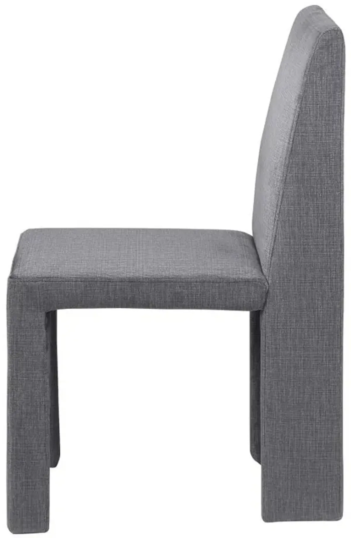 Tordera - Velvet Upholstered Dining Side Chair (Set of 2) - Gray