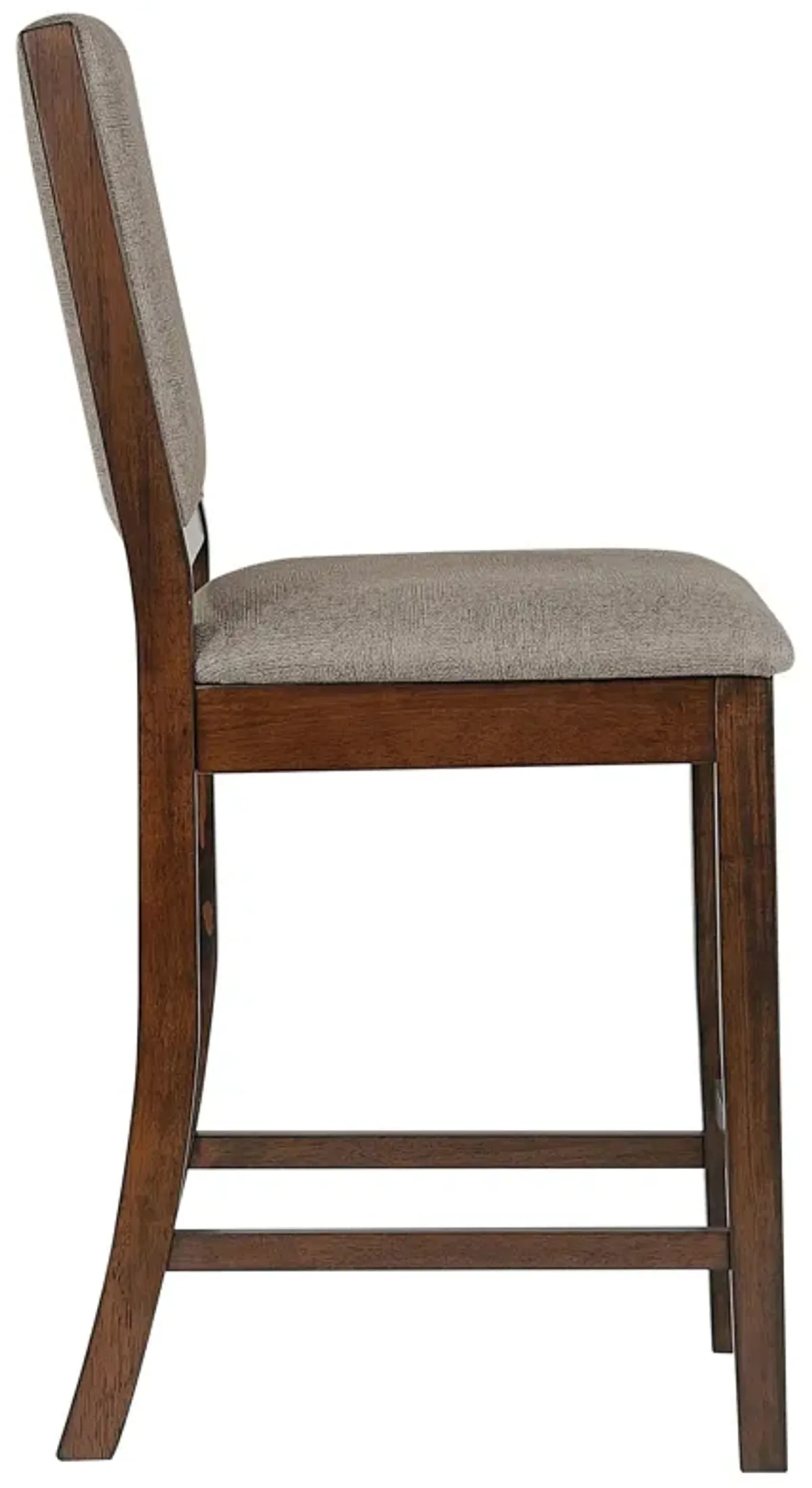 Patterson - Upholstered Counter Chair (Set of 2) - Mango Oak