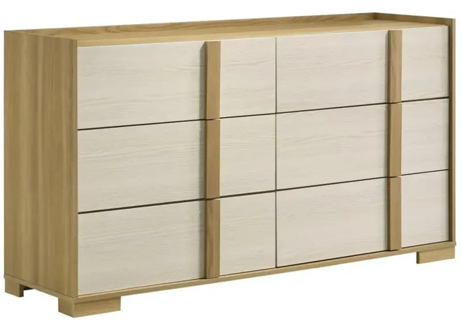 Hyland - 6-Drawer Dresser - Natural