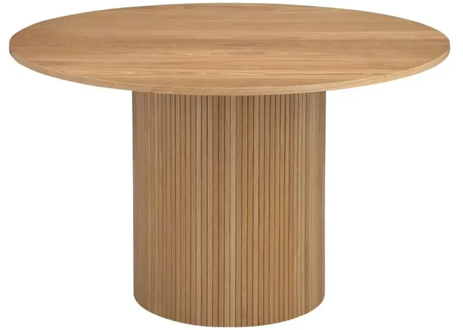 Bradbury - Round Wood Top Dining Table - Natural