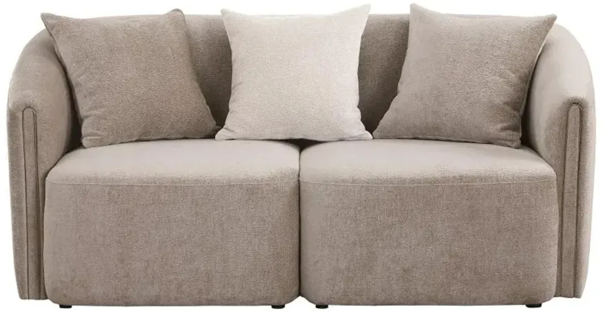 Townsend - Chenille Upholstered Sofa Set