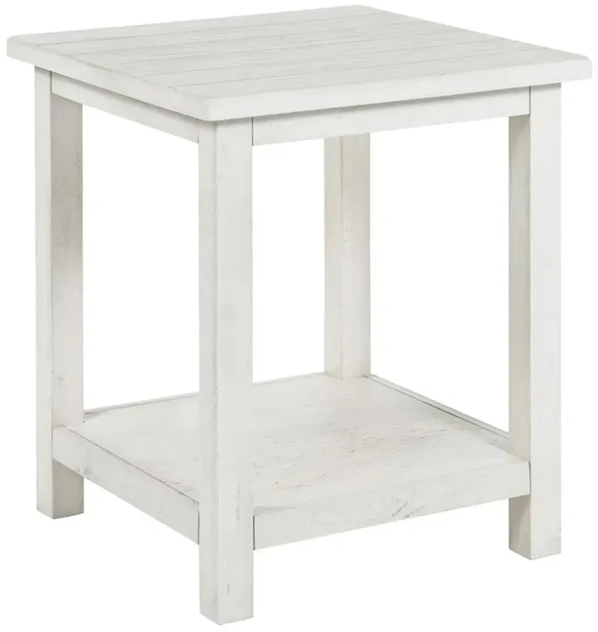 Payne - Wood End Table with Shelf
