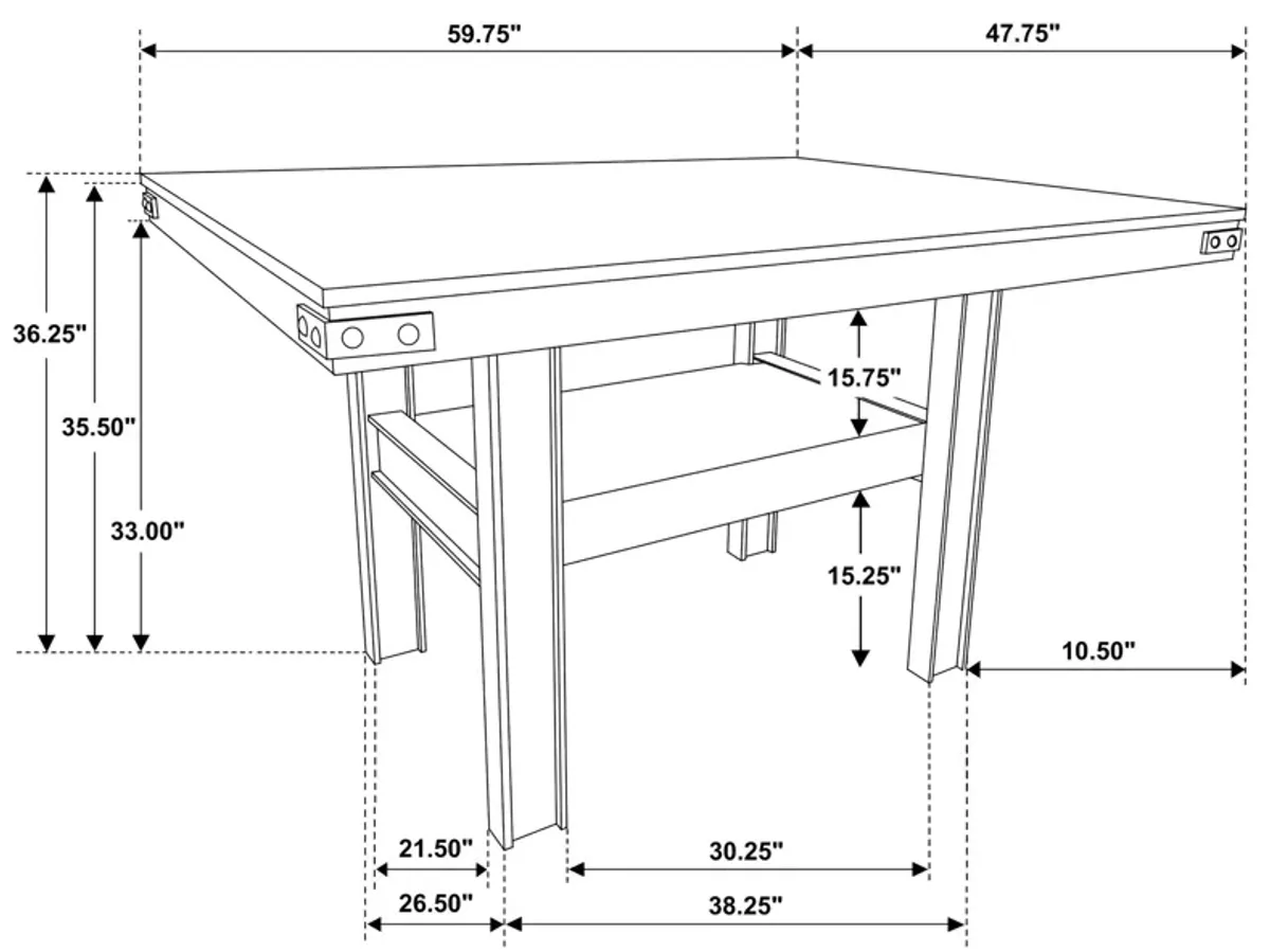 Patterson - Counter Height Dining Set