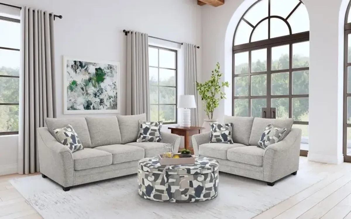 Tomkins - Boucle Upholstered Sofa Set