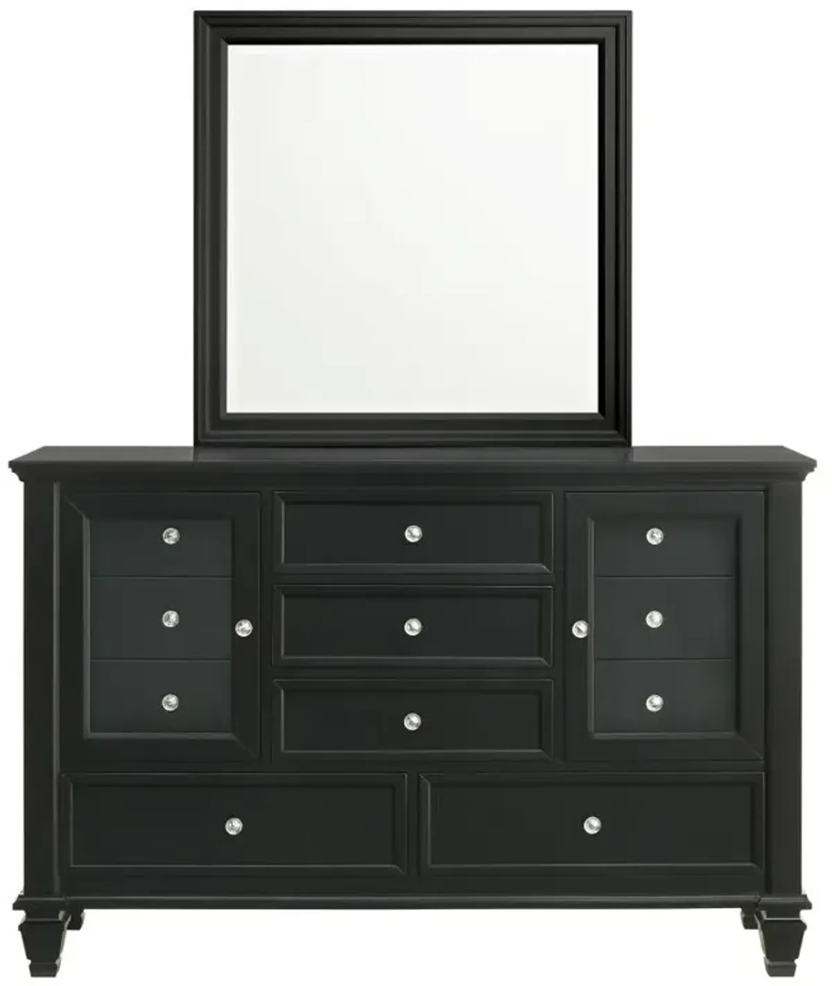 Sandy Beach - 11-drawer Dresser With Mirror