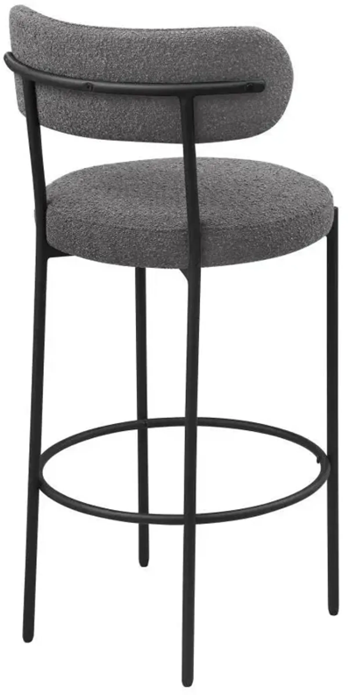 Viola - Boucle Upholstered Bar Stool (Set of 2)