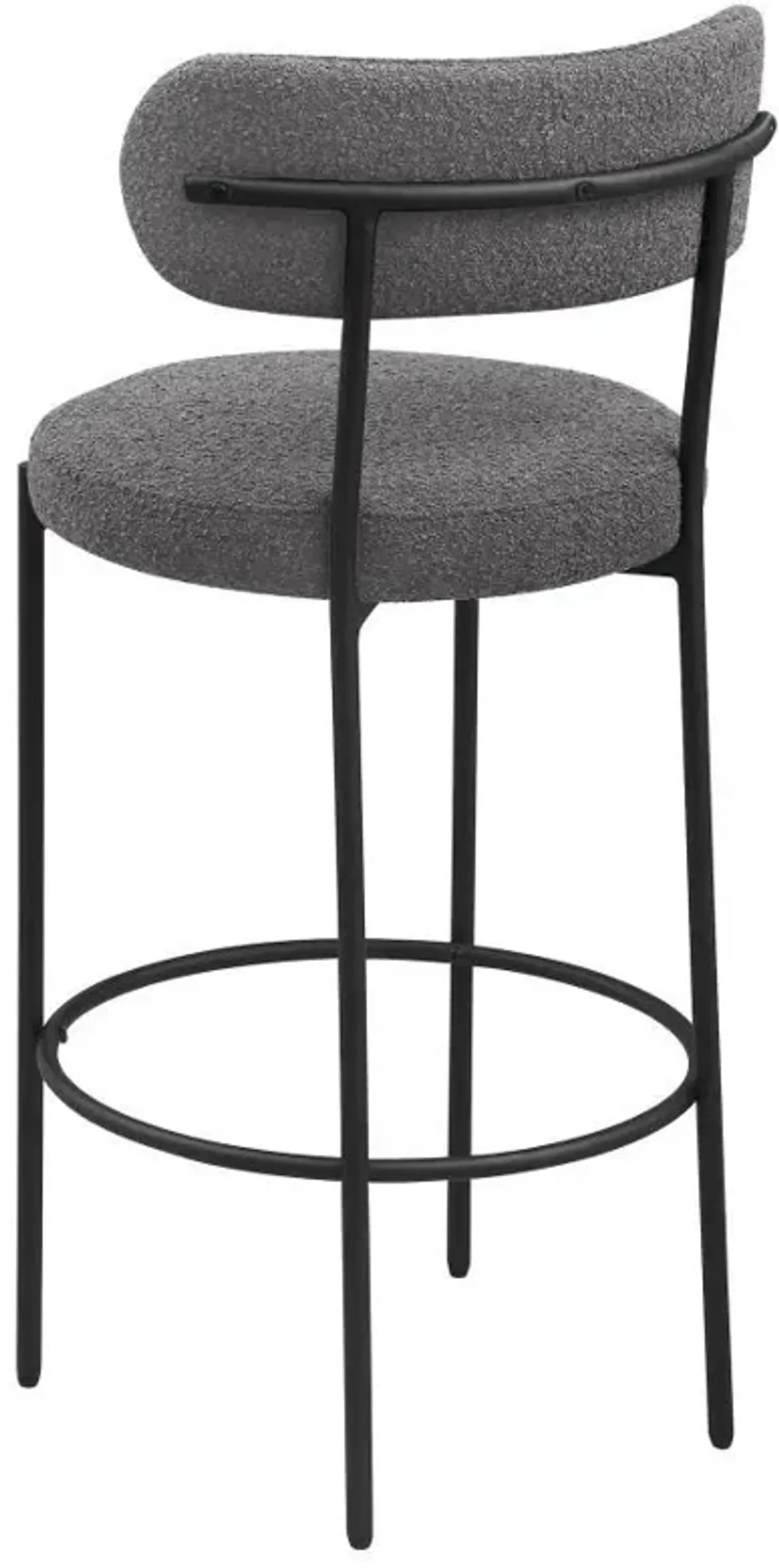 Viola - Boucle Upholstered Bar Stool (Set of 2)