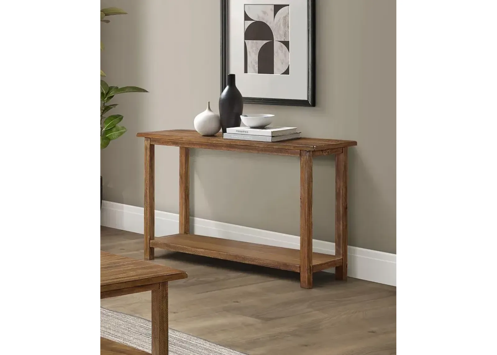 Payne - Wood Entryway Sofa Console Table