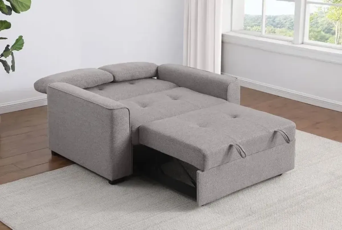 Edith - Upholstered Convertible Sleeper Sofa Bed