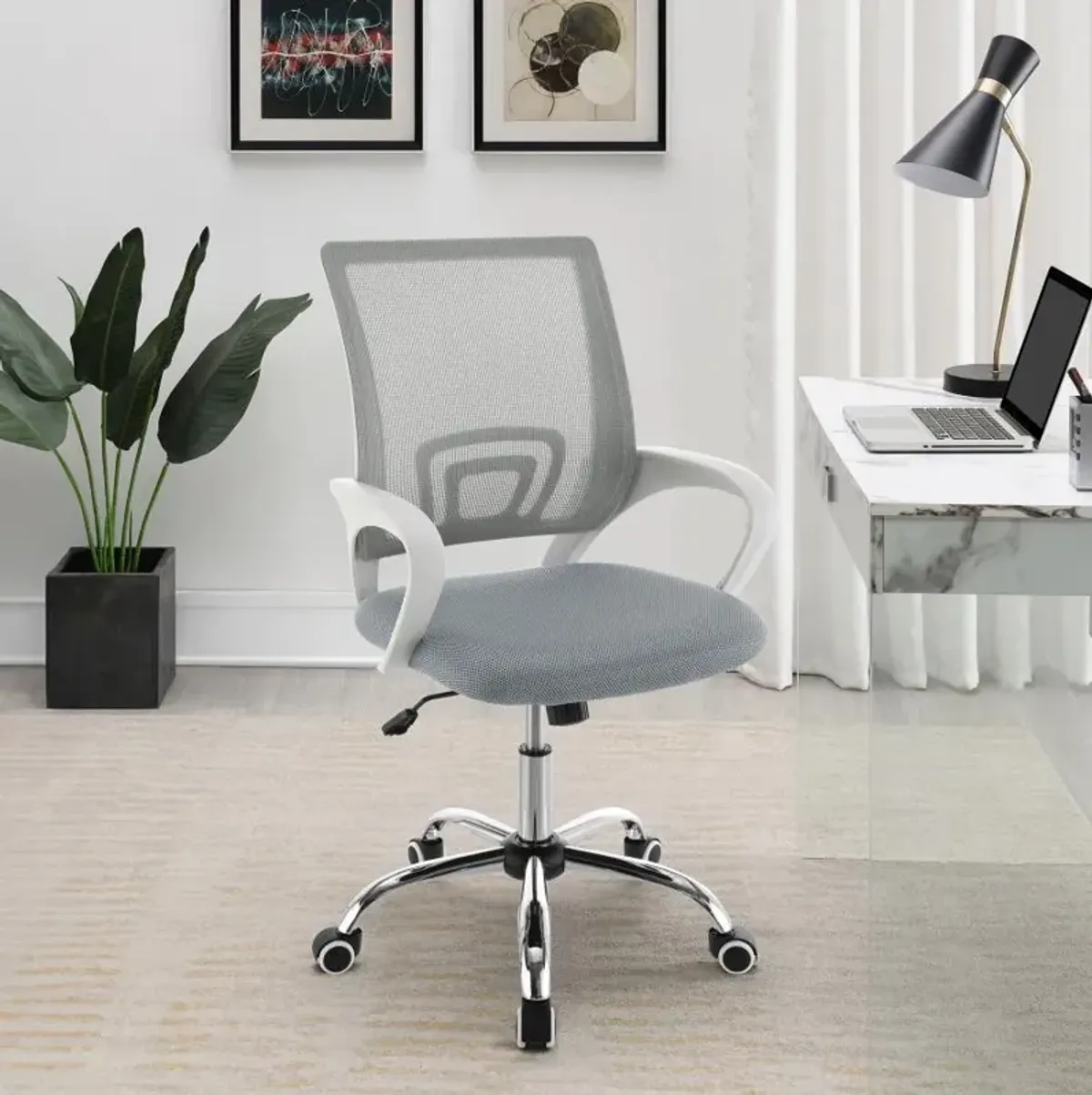 Felton - Upholstered Adjustable Home Office Desk Chair