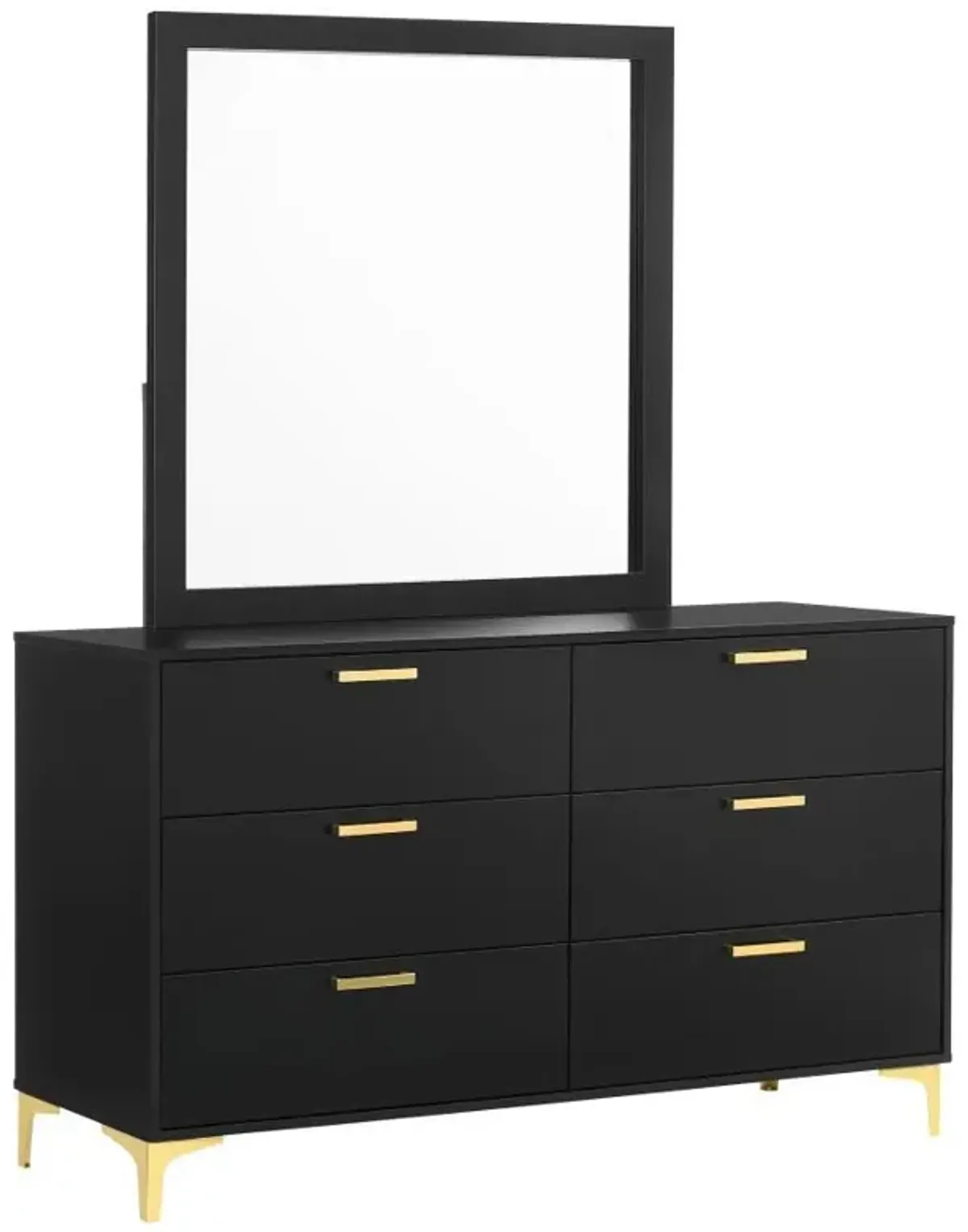 Kendall - 6-Drawer Dresser With Mirror