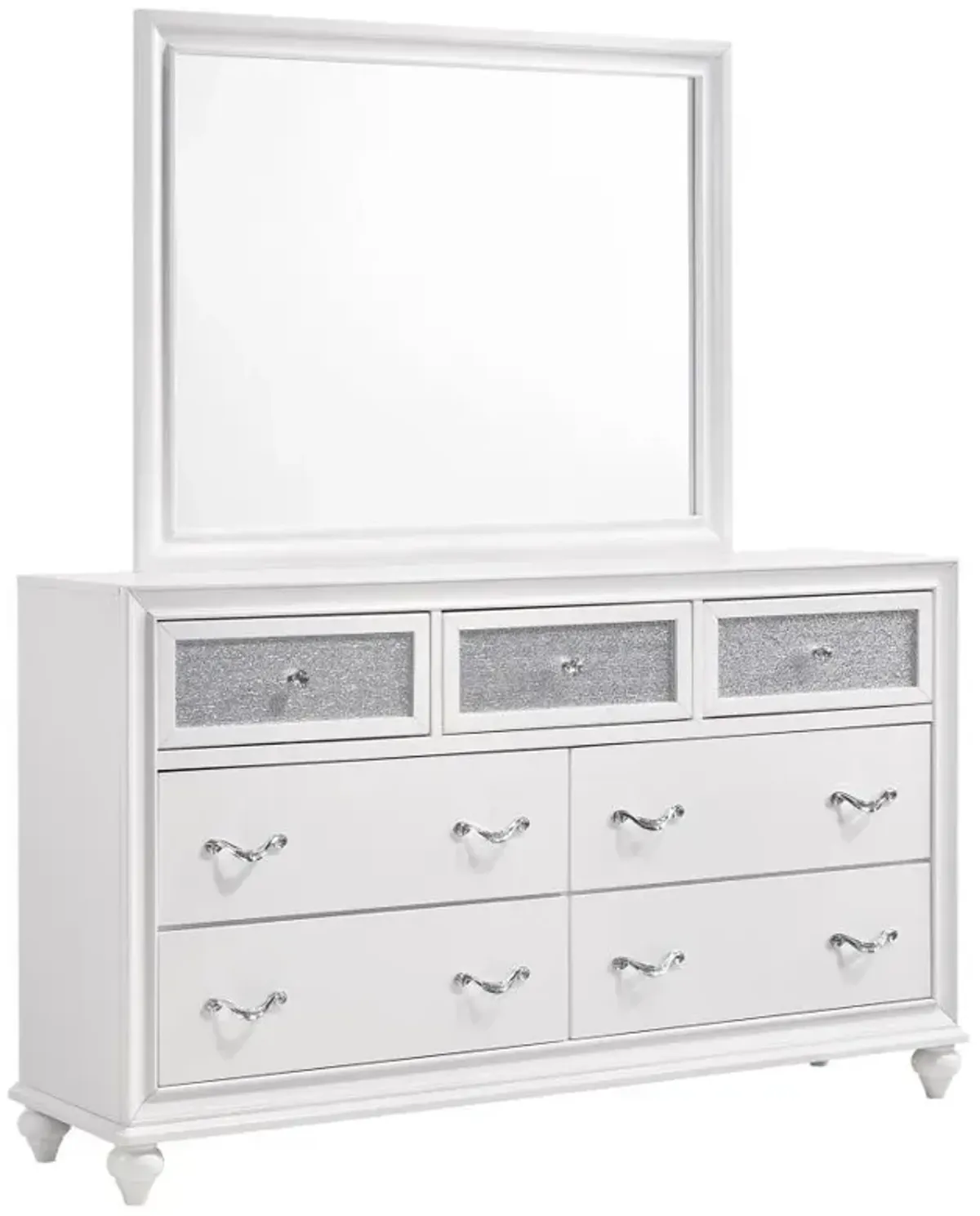 Barzini - 7-drawer Dresser With Mirror