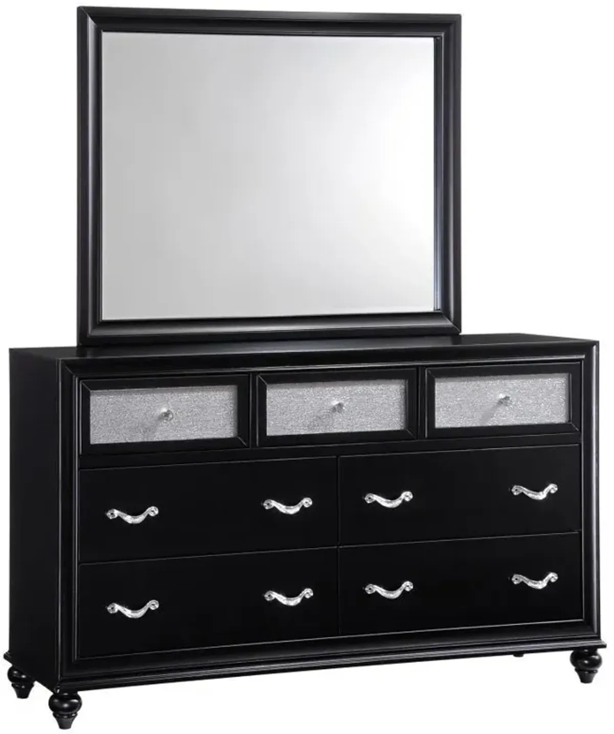 Barzini - 7-drawer Dresser With Mirror