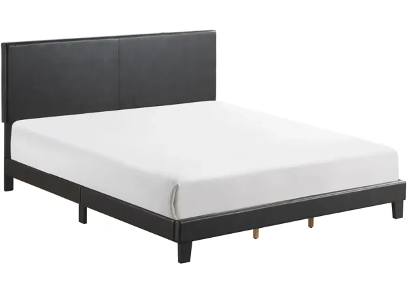 Yates - California King Bed With Adjustable Headboard - Black